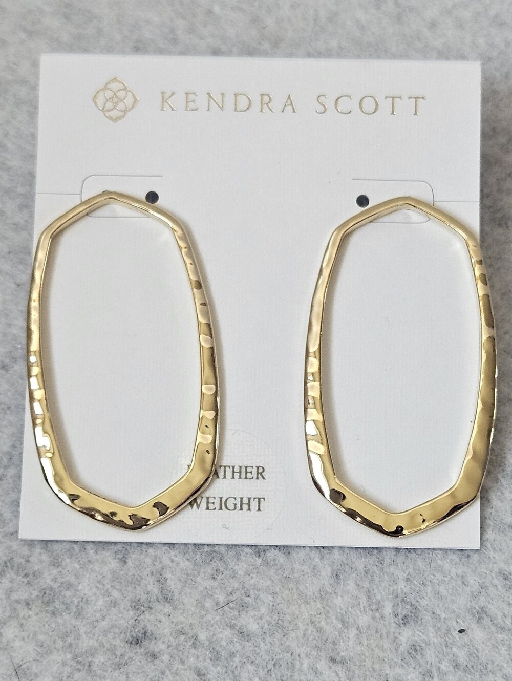 Kendra Scott Zorte Open Hexagon Earrings